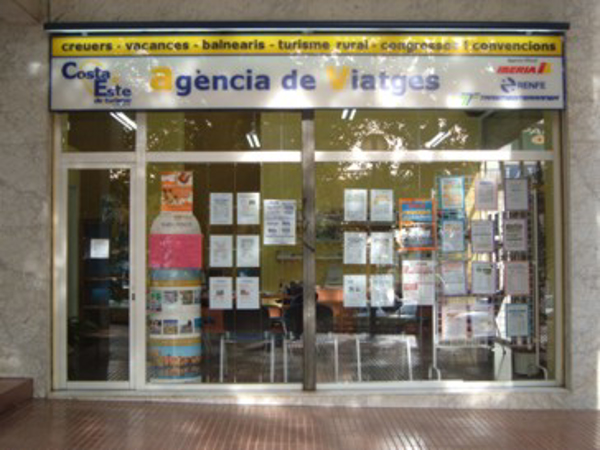 Costa Este de Turismo, Agencias de viajes